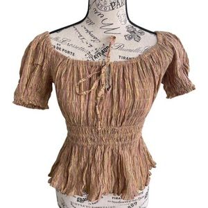 Free People Peasant Blouse